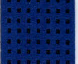 Alcantara® Square Perforations 55" Nogaro Blue