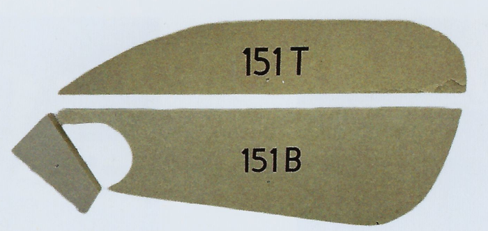 15" Door Armrest Kit - Style 151