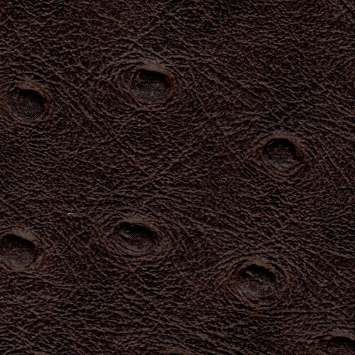 Denali 54" Vinyl Dark Brown Ostrich - Click Image to Close