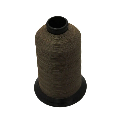 High-Spec Bonded Nylon Thread B69 (T70) 8oz Spool Brown - Click Image to Close