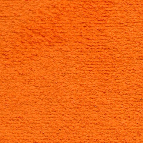 Luxury Stretch Suede Headling 60" - Hot Rod Orange - Click Image to Close