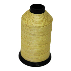 QTC "Contrast" T-270 Bonded Nylon Thread Natural 8oz Spool
