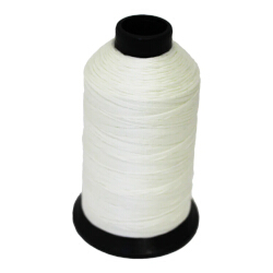 QTC "Contrast" T-270 Bonded Nylon Thread White 8oz Spool